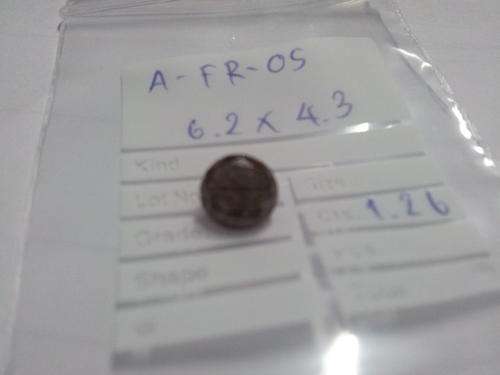 ****Beautiful***1.26cts 6.2mm Brown Natural Loose Earth Mined Diamond
