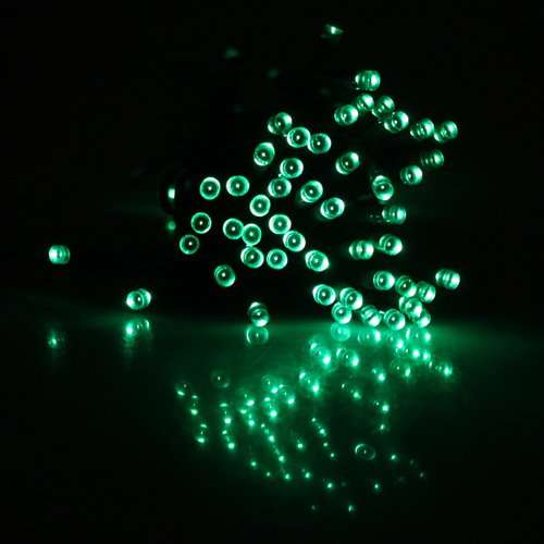 Solar Power Green LED String Light for Party Celebration Occasions ( Indoor and Outdoor Use)