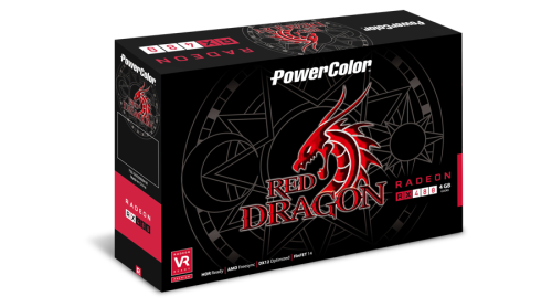 PowerColor RX 480 4GB GDDR5 RADEON - Original Box
