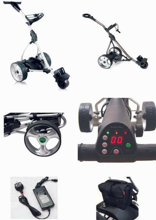 Electric golf trolley - deluxe -2014 model with bigger 12 volt battery - new stock