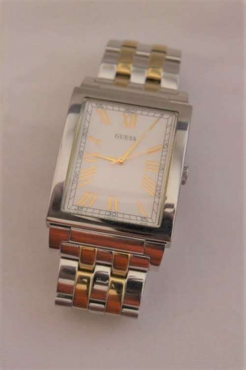 Stunning two tone GUESS men watch (Low shipping )