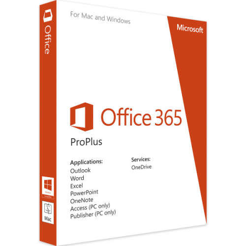 Office 365 5 devices - 1 Year Subscription (Windows / Mac / Smartphone)