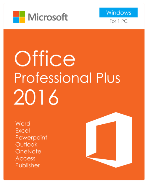 Office 2016 Pro Plus 32/64bit - Windows -  JULY SPECIAL!!