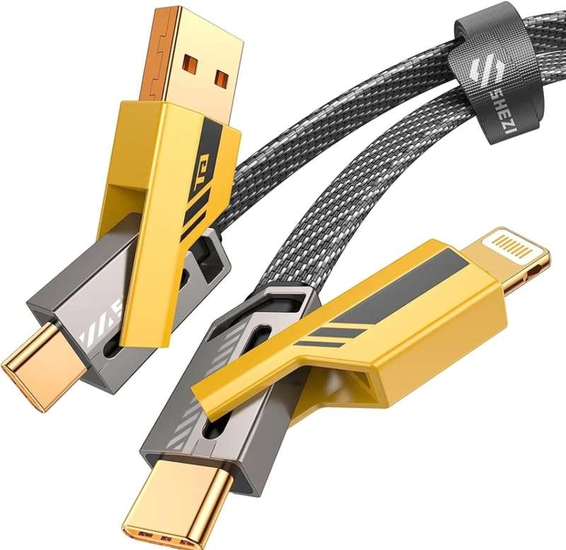Steel 4-in-1 Cable