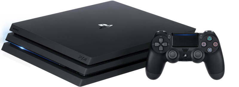 Sony PlayStation 4 Pro 1Tb (Model: CUH-7016B) (4K HDR Gaming) + 2 Games + Controller + FREE Shipping