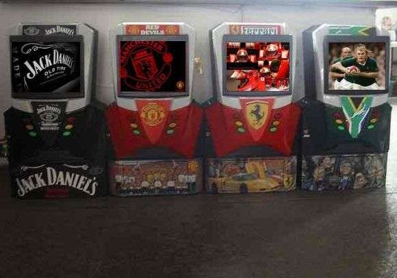 Stunning customized Jukebox with touch screen.Support your team!!!