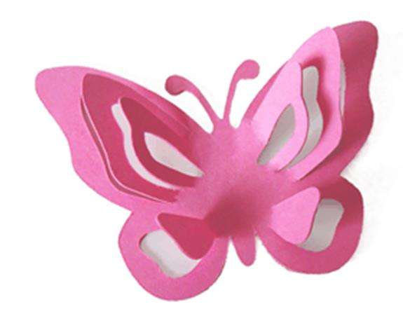 POP UP BUTTERFLIES