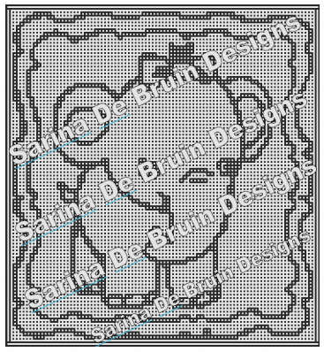 Interlocking elephant in frame