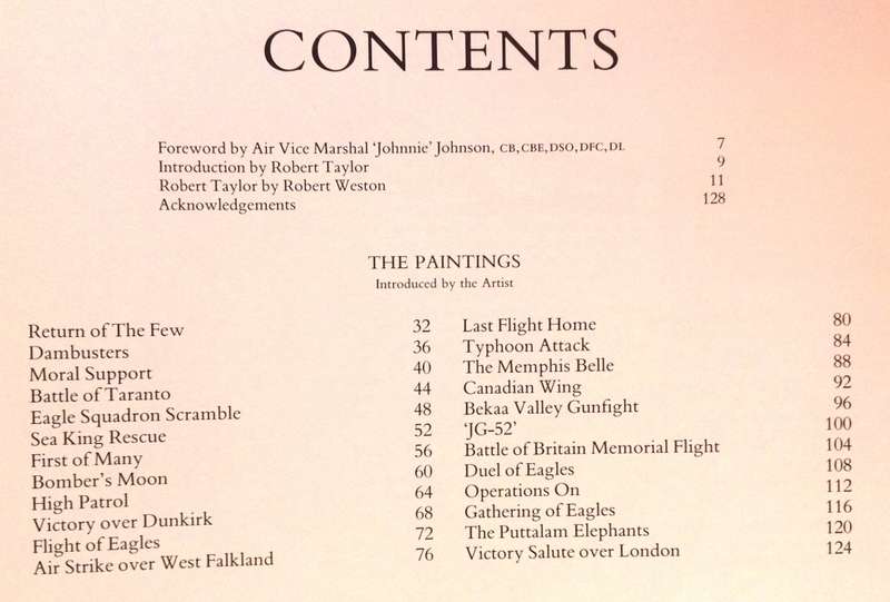 Air Combat Paintings Volume 1 - C Walker and R Taylor - Hardcover
