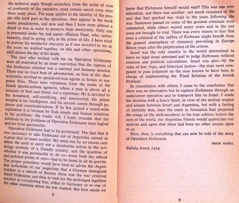 The House on Garibaldi Street - the hunt for Adolf Eichmann - Isser Harel