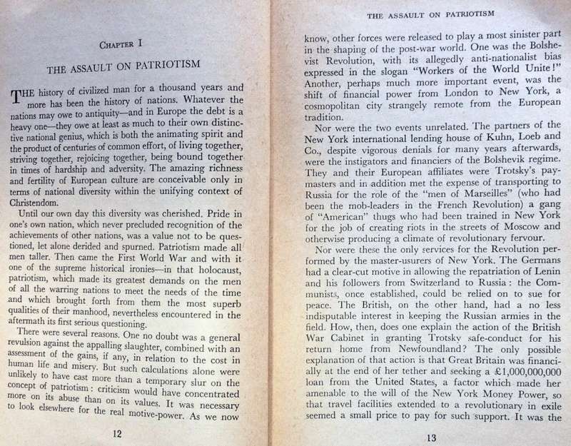The New Unhappy Lords - an exposure of power politics - A K Chesterton