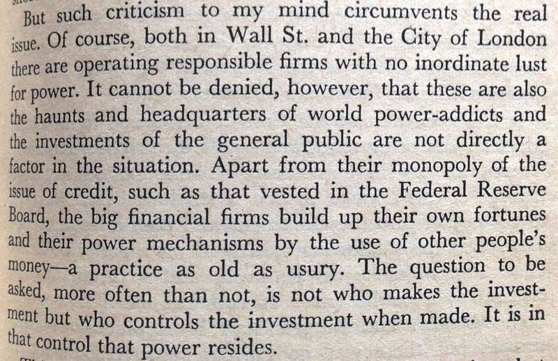 The New Unhappy Lords - an exposure of power politics - A K Chesterton
