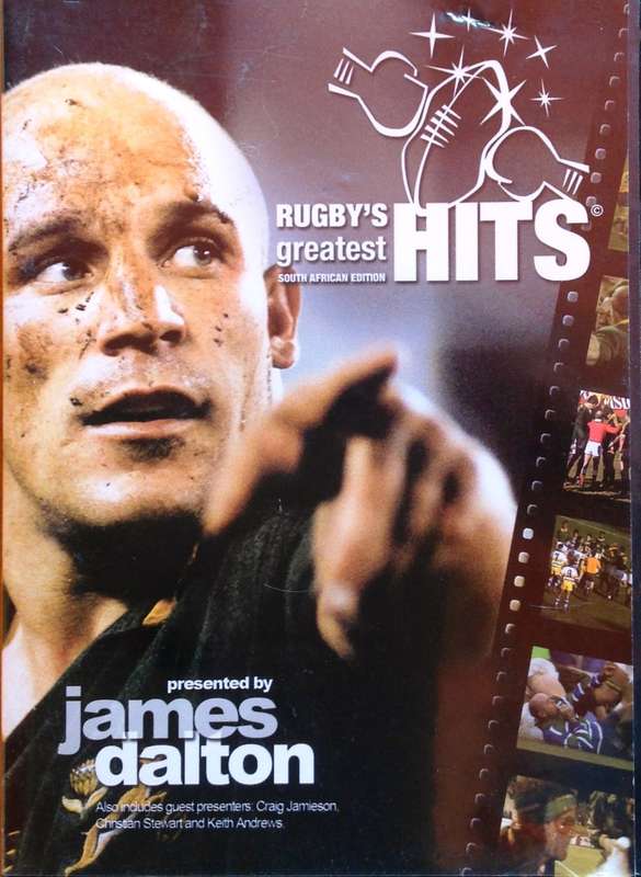 DVD - Rugby`s Greatest Hits - South African Edition - presented by James `Bullet` Dalton