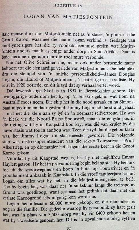 KAROO - Land van Weerbegin - Lawrence G Green - Hardeband