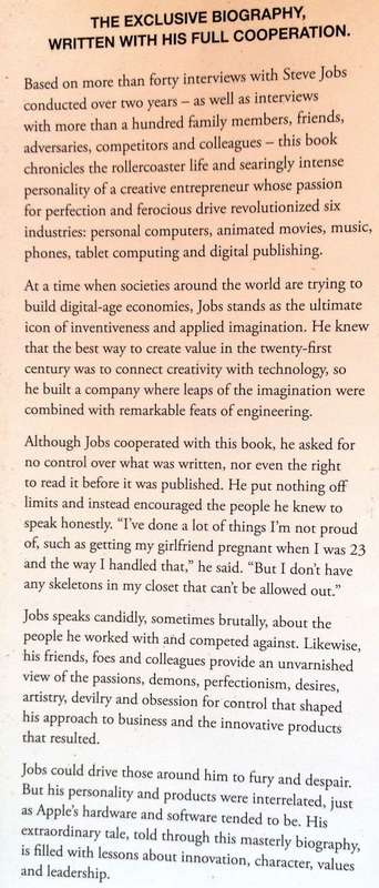 Steve Jobs by Walter Isaacson - Hardcover