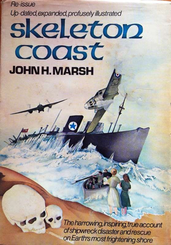 Skeleton Coast - John H Marsh - Hardcover - book signed by Author