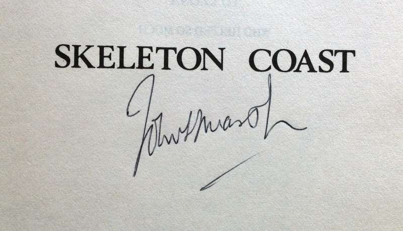 Skeleton Coast - John H Marsh - Hardcover - book signed by Author