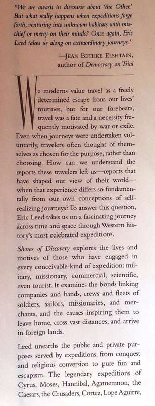 Shores of Discovery - How Expeditions have Constructed the World - Eric Leed - Hardcover