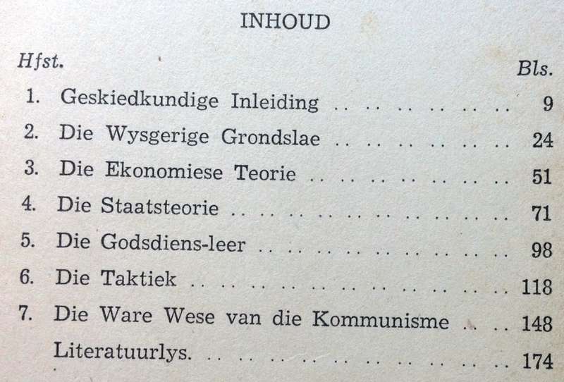 Die Kommunisme - Dr N Diederichs - Hardeband