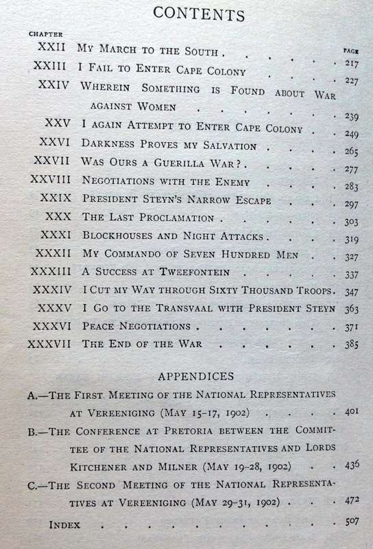 Three Years War (October 1899 to June 1902)