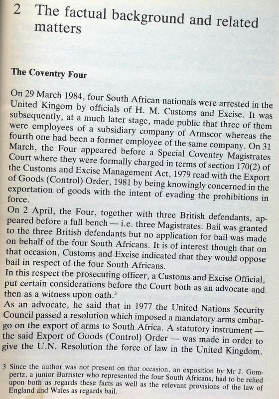 The Coventry Four - Jan C Heunis BA LLB (US) LLM (cum laude) LLD (RAU)