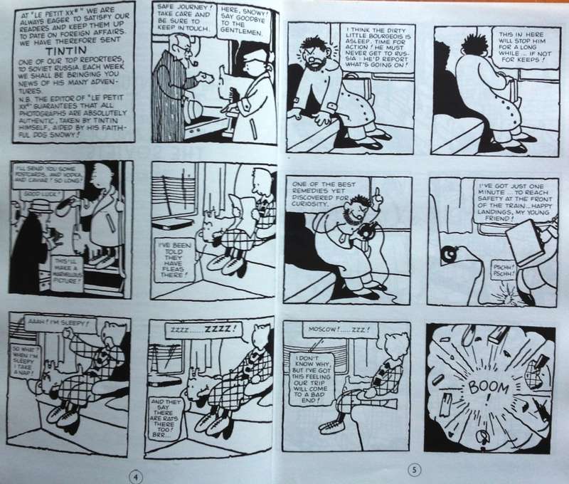 TINTIN - Hardcover - Volume 1 - Land of the soviets - Tintin in the Congo