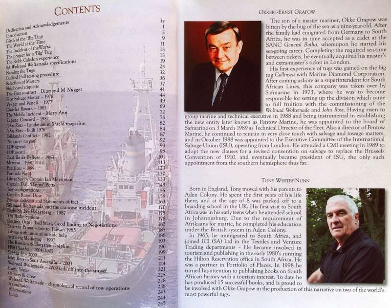 A Tug at my Heart - Stories of SA`s Super Tugs - Captain Okkert-Ernst Grapow and Tony Westby-Nunn