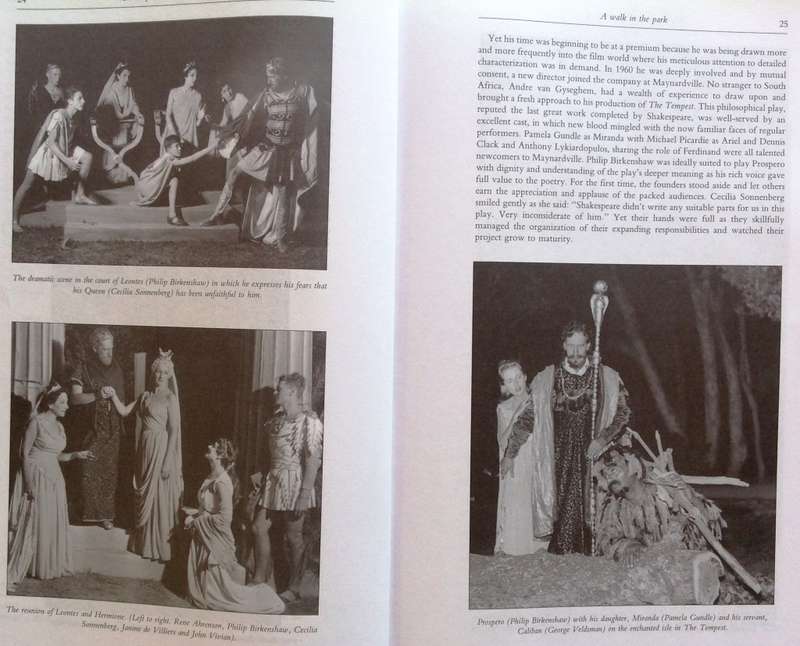 Shakespeare at Maynardville - Helen Robinson - Hardcover - Signed by Author