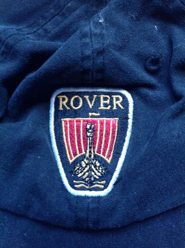 Rover 75 years branded cap - brass buckle