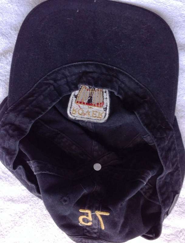 Rover 75 years branded cap - brass buckle