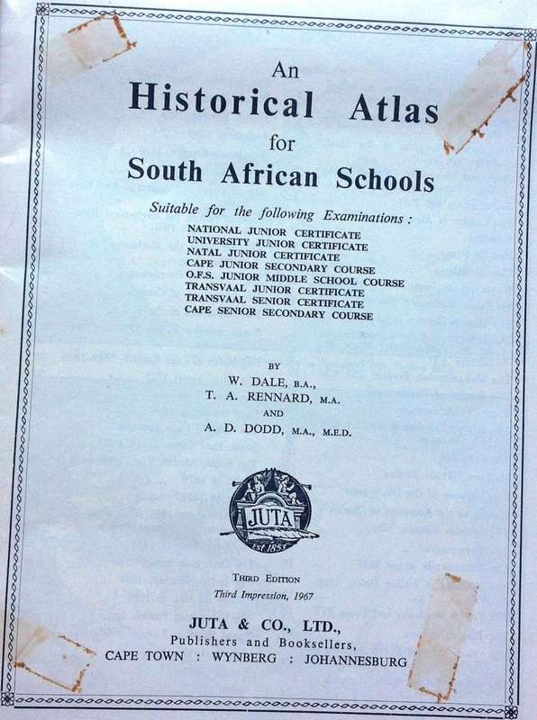 JUTA's Historical Atlas for South African School - Rennard, Dale & Dodd - Juta & Company Limited