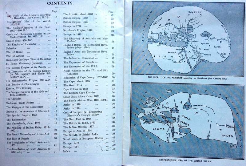 JUTA's Historical Atlas for South African School - Rennard, Dale & Dodd - Juta & Company Limited