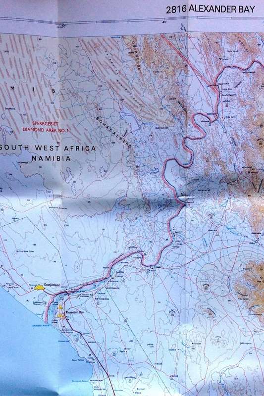 MAP - ALEXANDER BAY - Ref 2816 - Topographical edition 1980  1 : 250,000