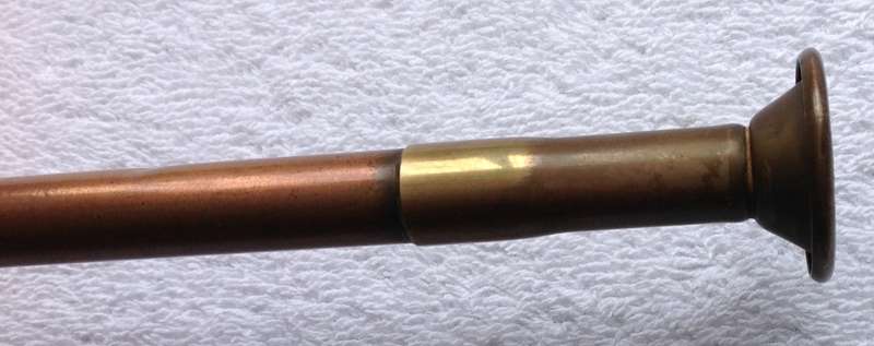Vintage Copper and Brass Fox Hunting Horn - Made in England
