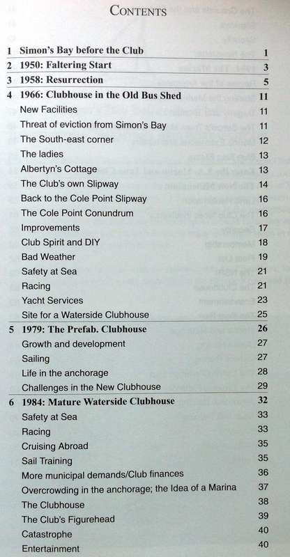 The Story of The False Bay Yacht Club - Brookes Heywood