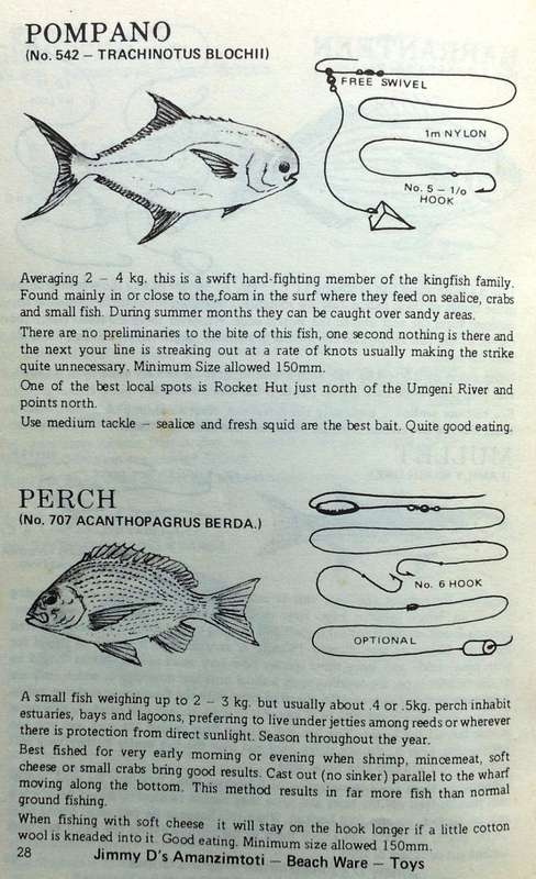 Natal Coast Fishing Guide - Len Jones