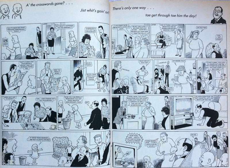 The Broons 1994 Bi-Annual - Scotlands Happy Family That Makes Every Family Happy!