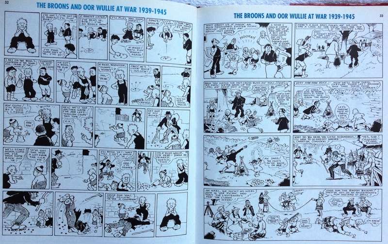 The Broons and Oor Wullie at War - Hardcover