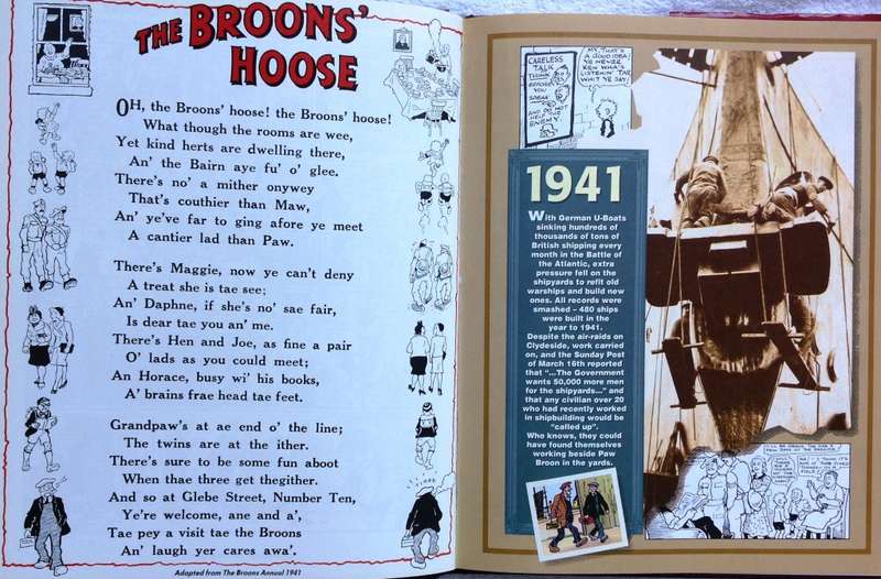 The Broons and Oor Wullie at War - Hardcover