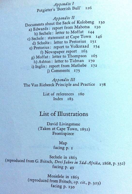 David Livingstone - South African Papers 1849 - 1853 - Van Riebeeck Society - VRS - VRV