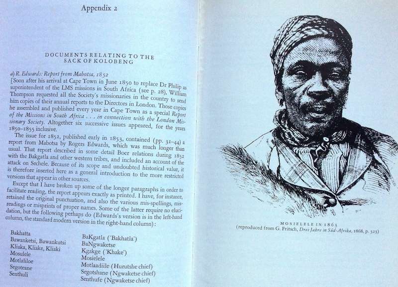 David Livingstone - South African Papers 1849 - 1853 - Van Riebeeck Society - VRS - VRV
