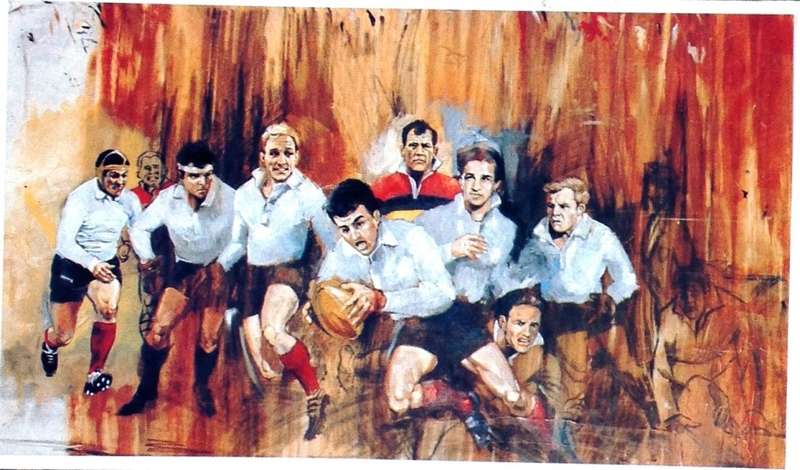 100 Years of Rugby - Story of the Villager Football Club by R K Stent - Hardcover