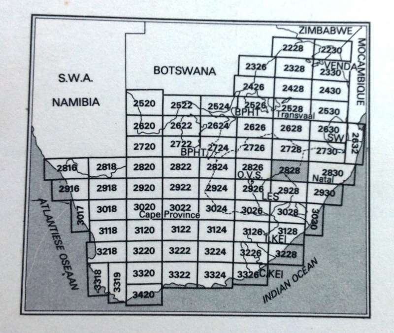 MAP - AI-AIS - Ref 2716 - Topographical edition 1977  Suidwes-Afrika      1 : 250,000
