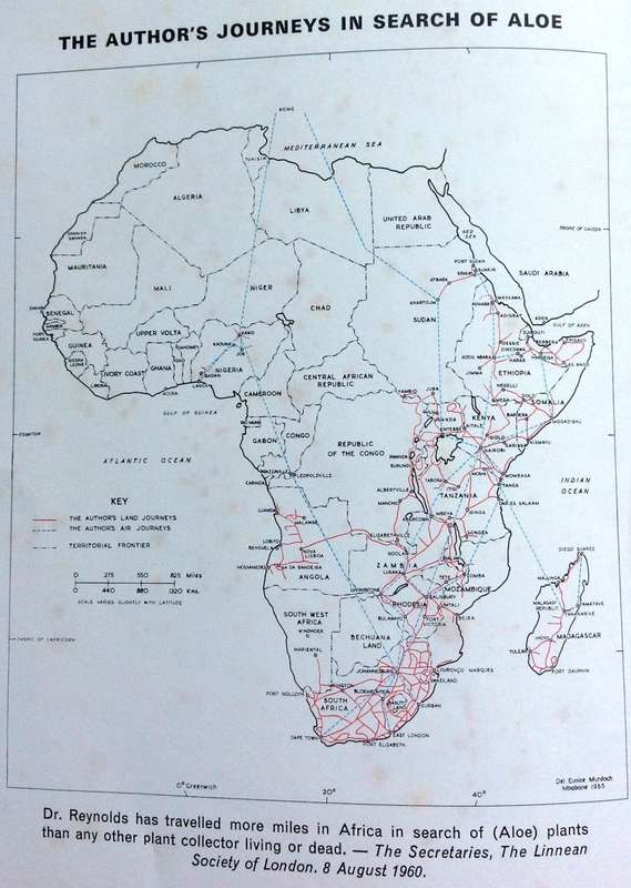 The Aloes of Tropical Africa and Madagascar - Dr G W Reynolds - Hardcover - Signed by Author