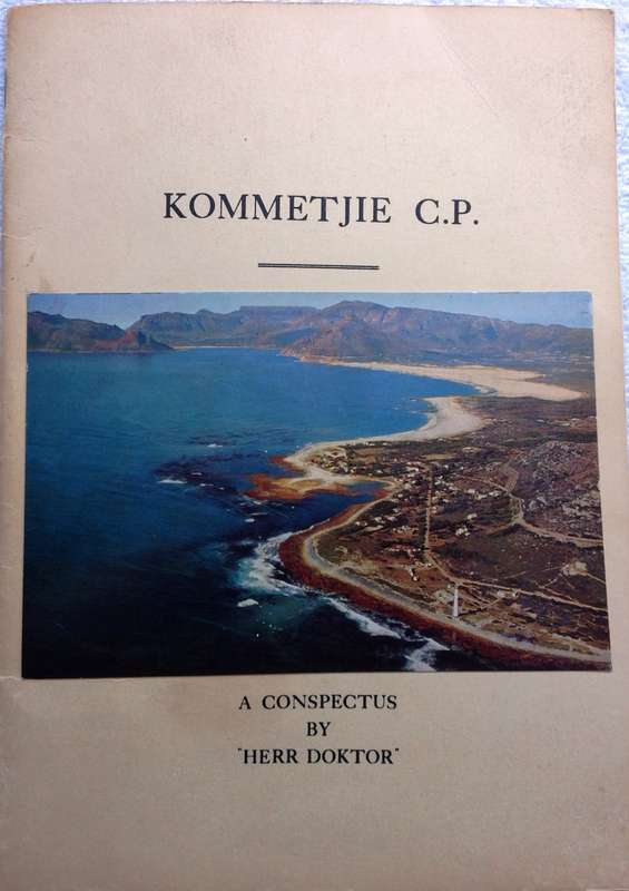 KOMMETJIE C.P. - A Conspectus by "Herr Dokter" - Dr J F Midgely