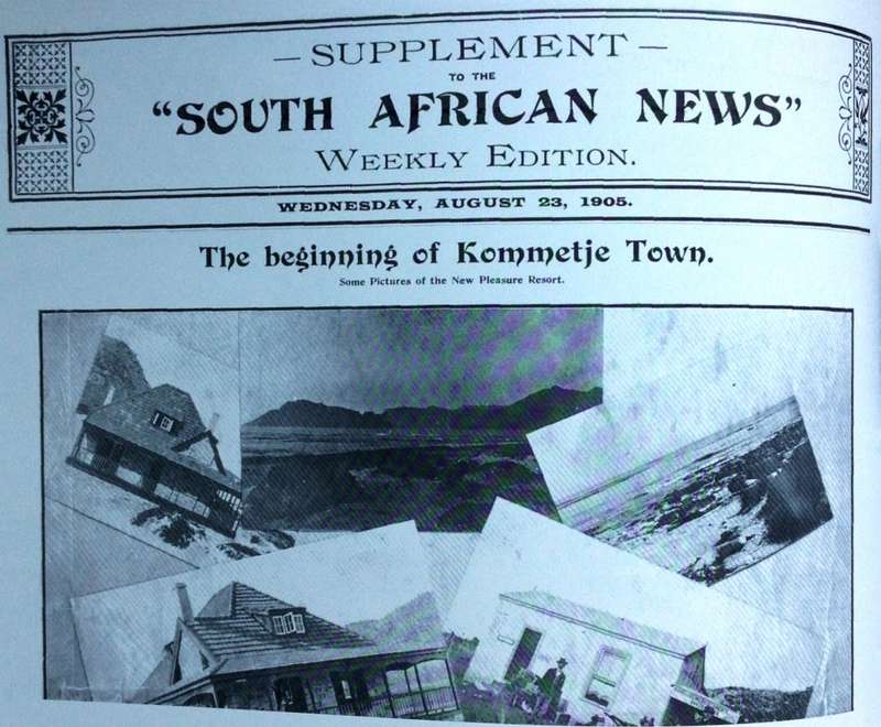A Century of Kommetjie - Compiled by The Friends of Kommetjie Library - First Edition 2002