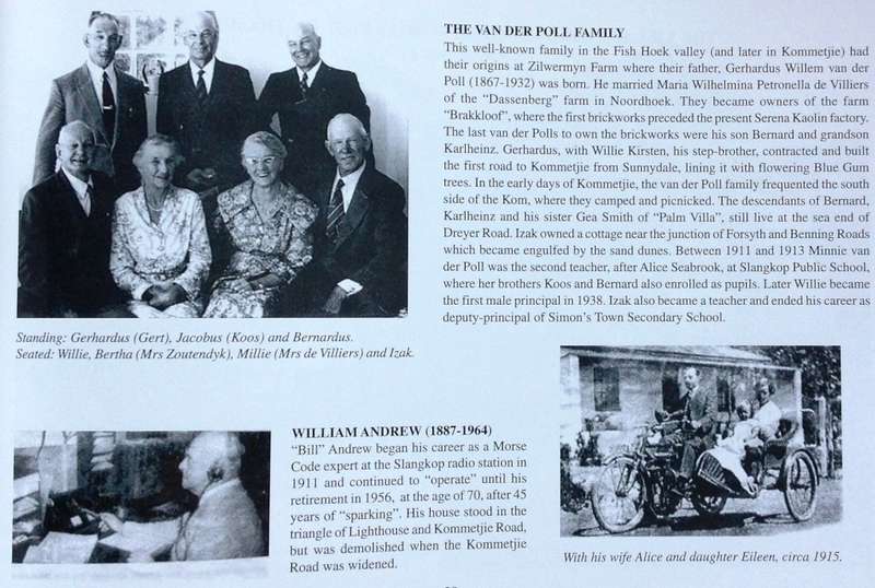 A Century of Kommetjie - Compiled by The Friends of Kommetjie Library - First Edition 2002