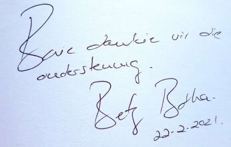 Lotsgebonde - Die Verhaal van Fritz Joubert Duquesne - Bets Botha - geteken deur Skrywer