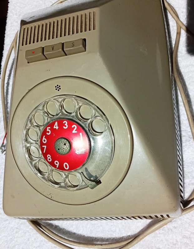 Vintage ERICOVOX Loud Speaking Rotary Speaker Telephone circa 1959 - Ericsson - Made in Sweden
