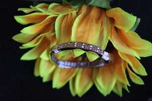 Religious bracelet with engraved scriptures